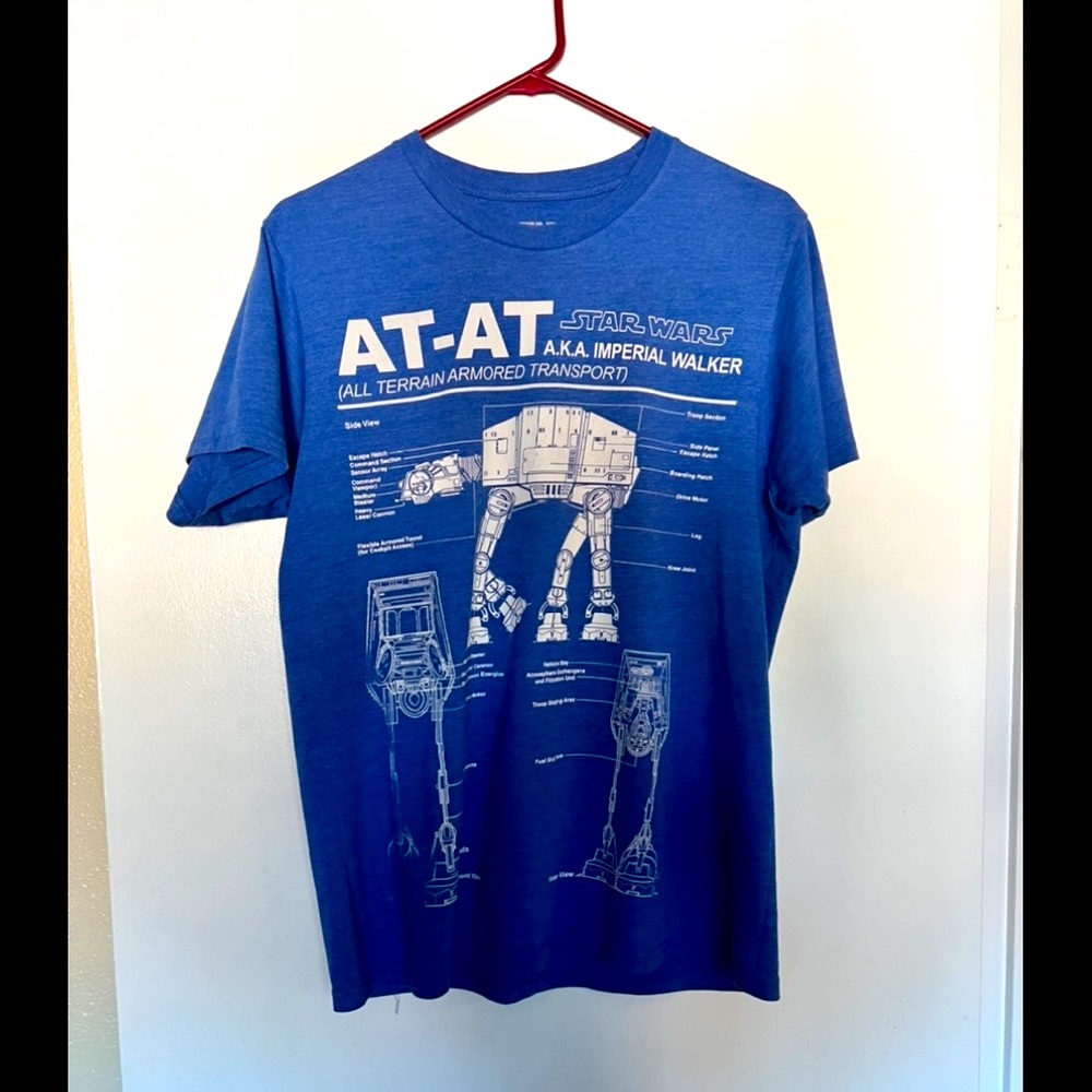 Blue Star Wars T-Shirt